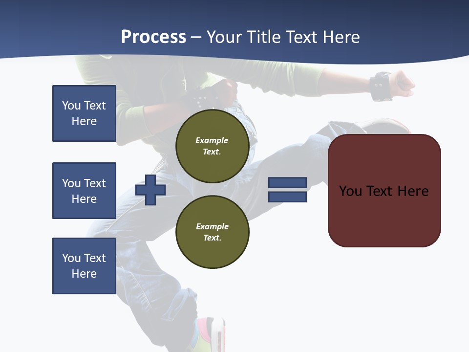 Grace Jump Behavior PowerPoint Template