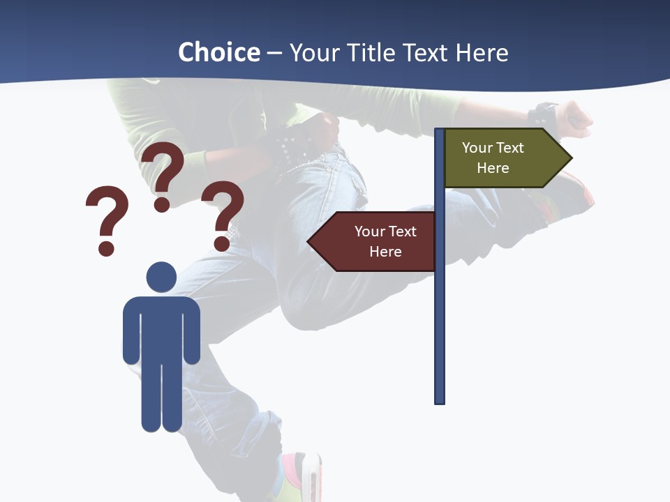 Grace Jump Behavior PowerPoint Template