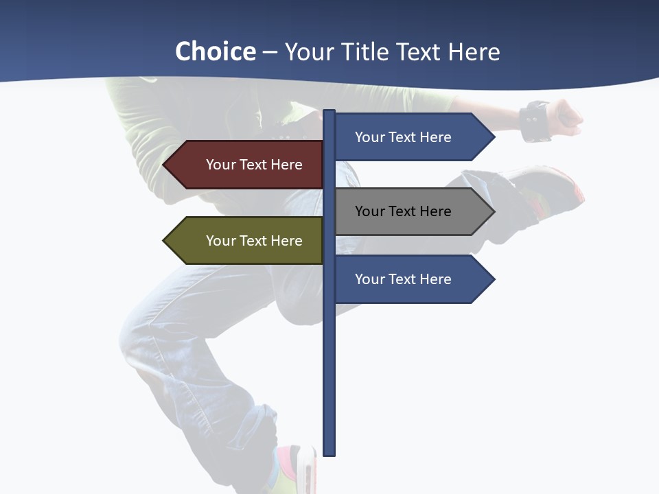 Grace Jump Behavior PowerPoint Template