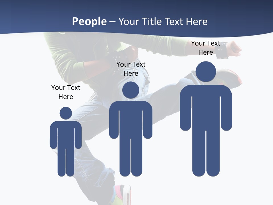 Grace Jump Behavior PowerPoint Template