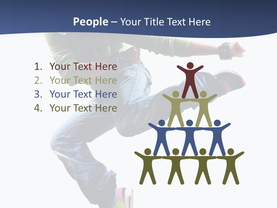 Grace Jump Behavior PowerPoint Template