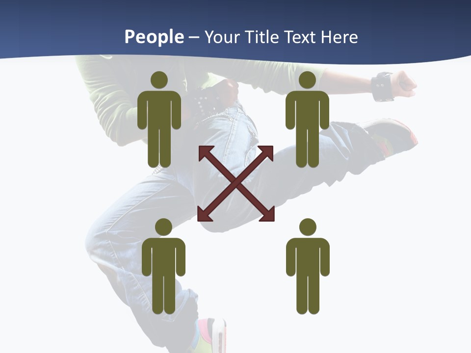 Grace Jump Behavior PowerPoint Template