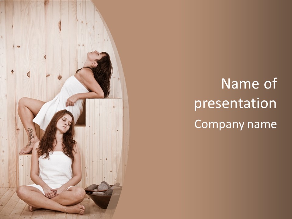 Girl Room Sensual PowerPoint Template