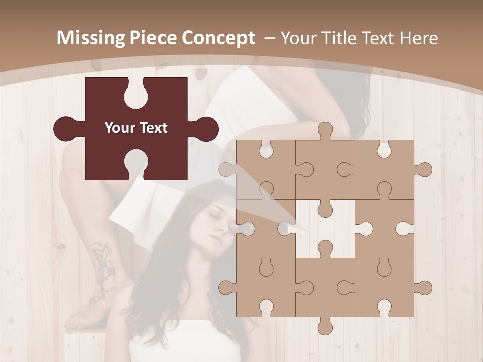 Girl Room Sensual PowerPoint Template