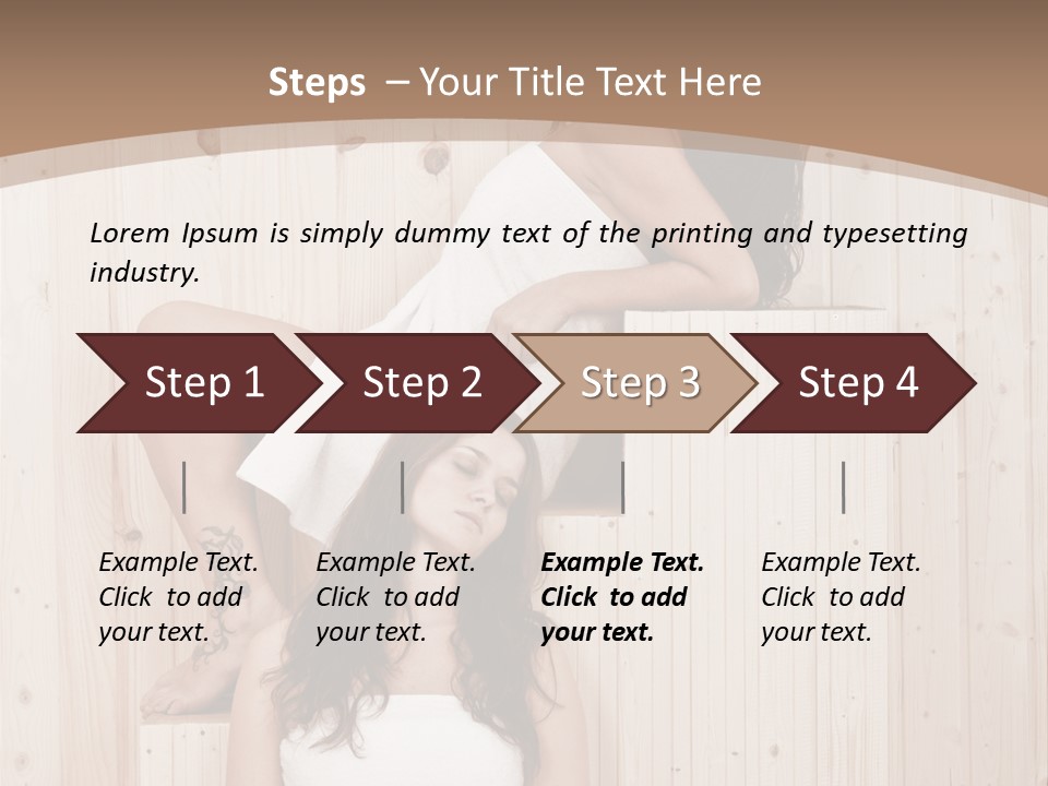 Girl Room Sensual PowerPoint Template