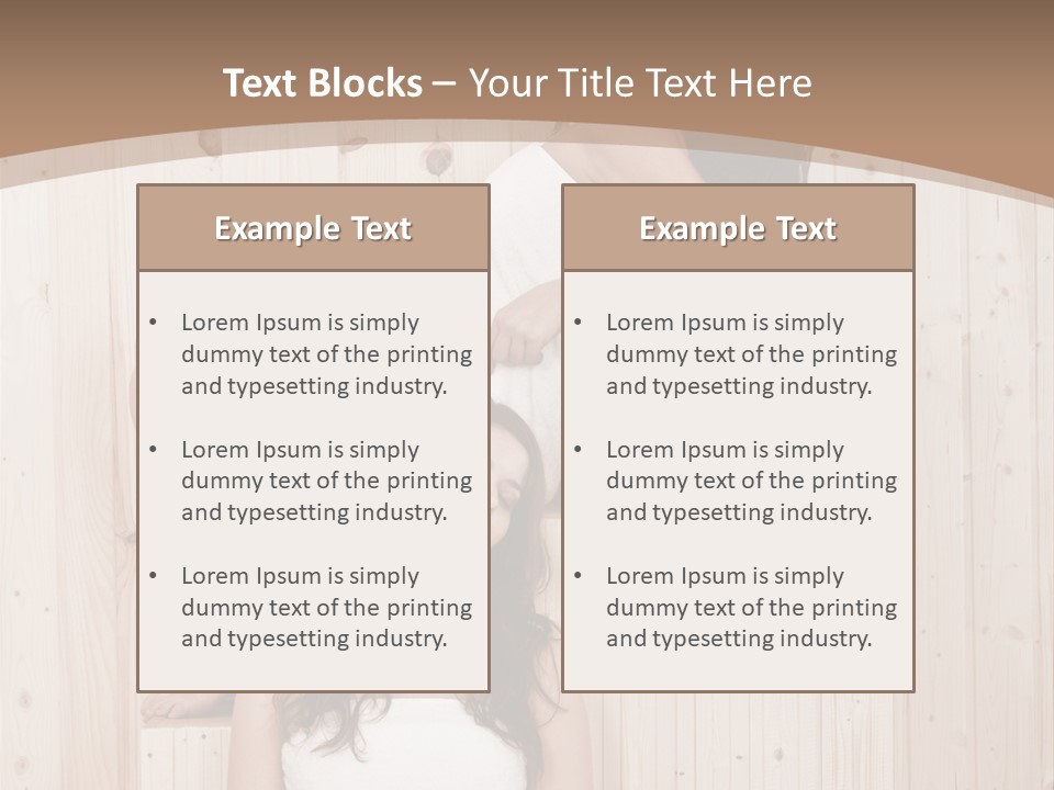 Girl Room Sensual PowerPoint Template