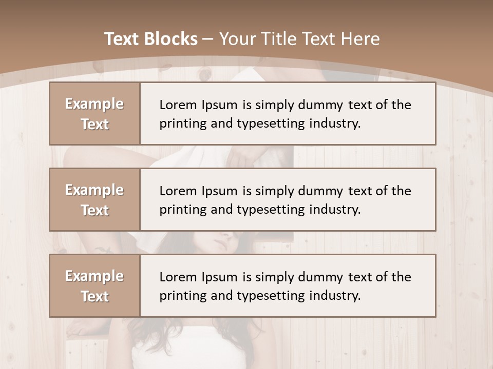 Girl Room Sensual PowerPoint Template