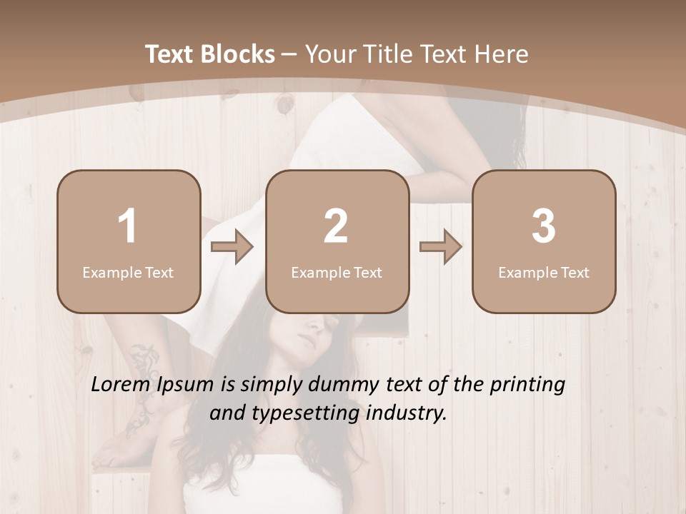 Girl Room Sensual PowerPoint Template