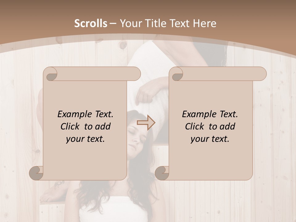 Girl Room Sensual PowerPoint Template
