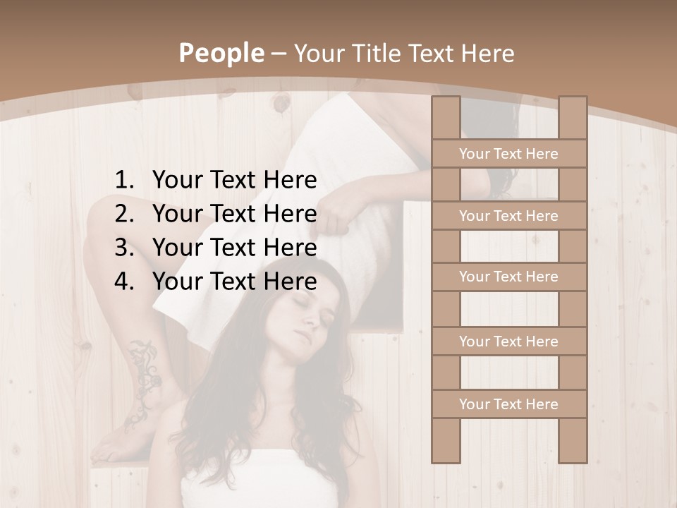 Girl Room Sensual PowerPoint Template