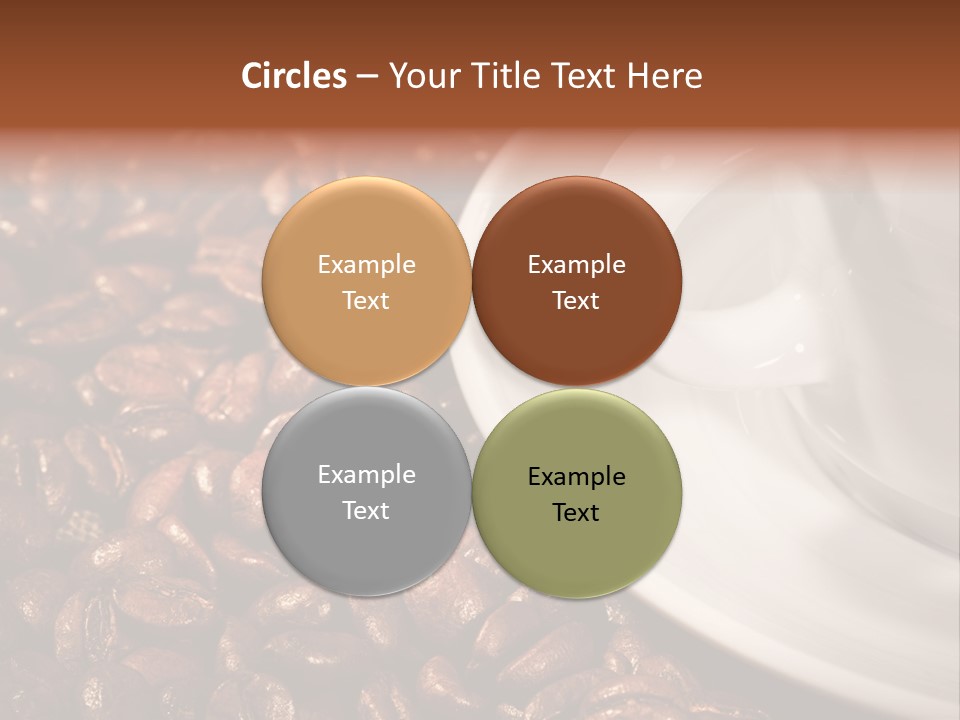 Caffeine Cup Nobody PowerPoint Template