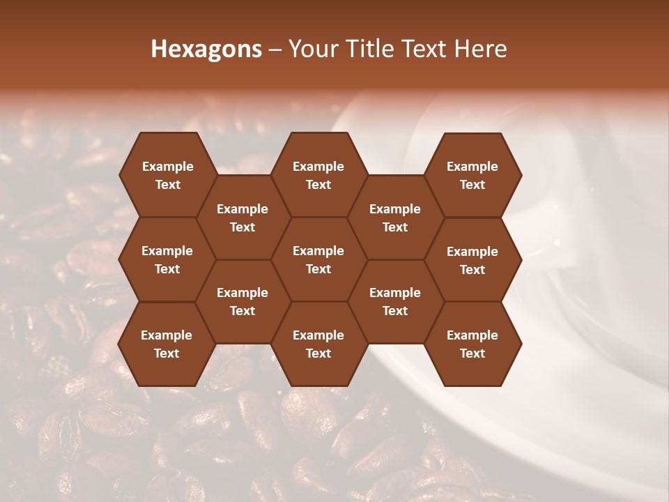 Caffeine Cup Nobody PowerPoint Template