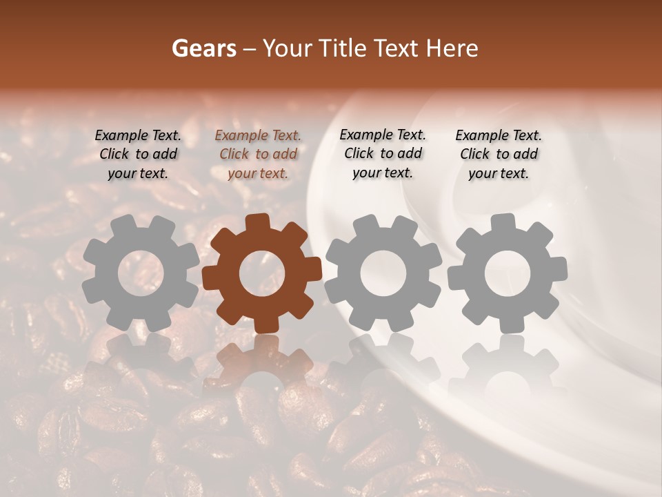 Caffeine Cup Nobody PowerPoint Template