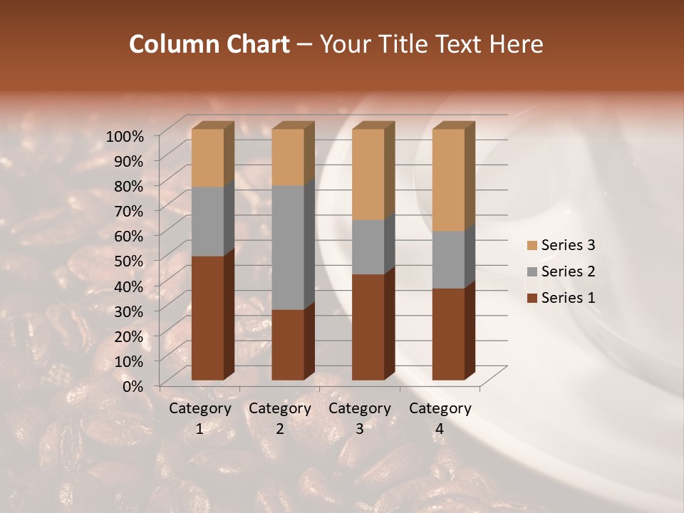 Caffeine Cup Nobody PowerPoint Template