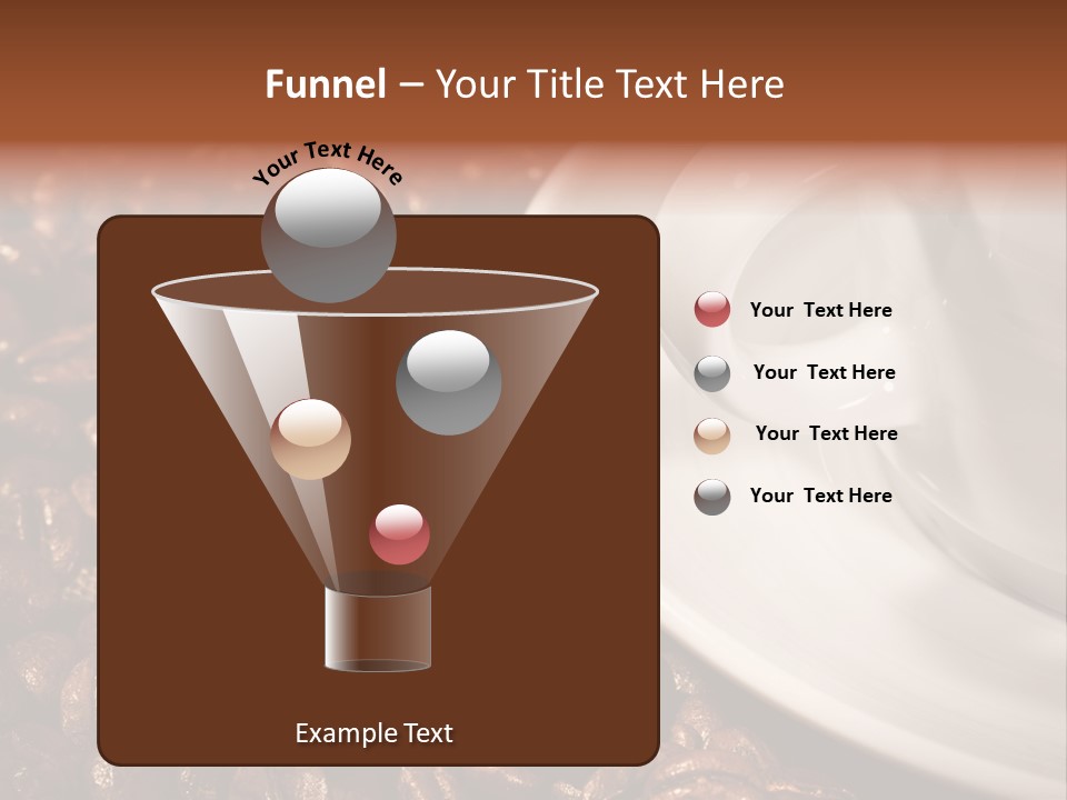 Caffeine Cup Nobody PowerPoint Template
