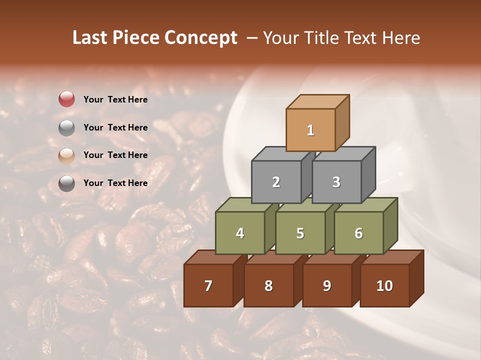 Caffeine Cup Nobody PowerPoint Template