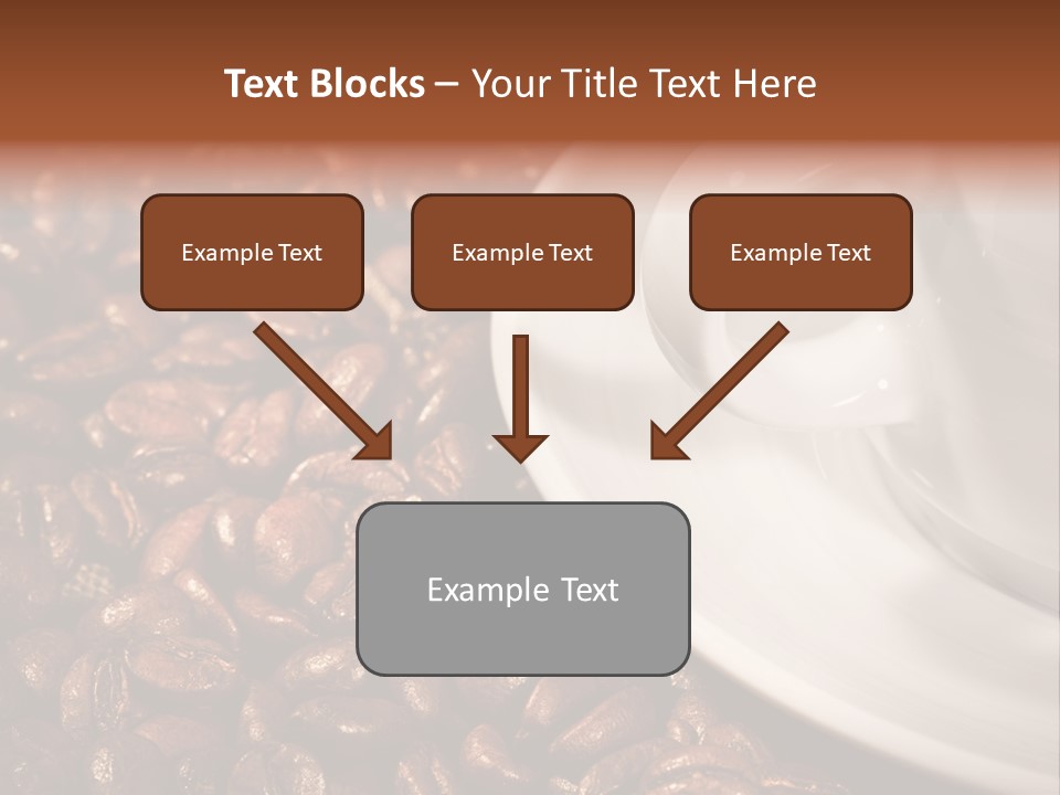 Caffeine Cup Nobody PowerPoint Template