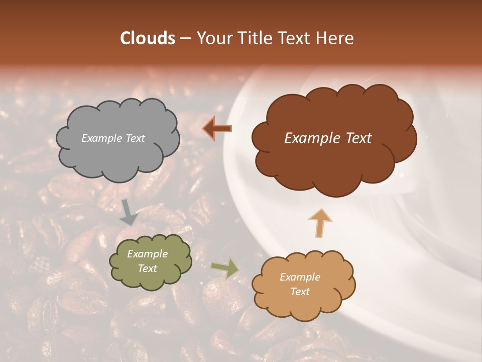 Caffeine Cup Nobody PowerPoint Template