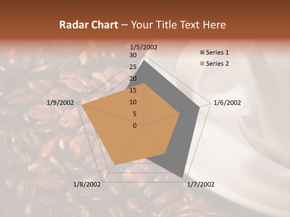 Caffeine Cup Nobody PowerPoint Template
