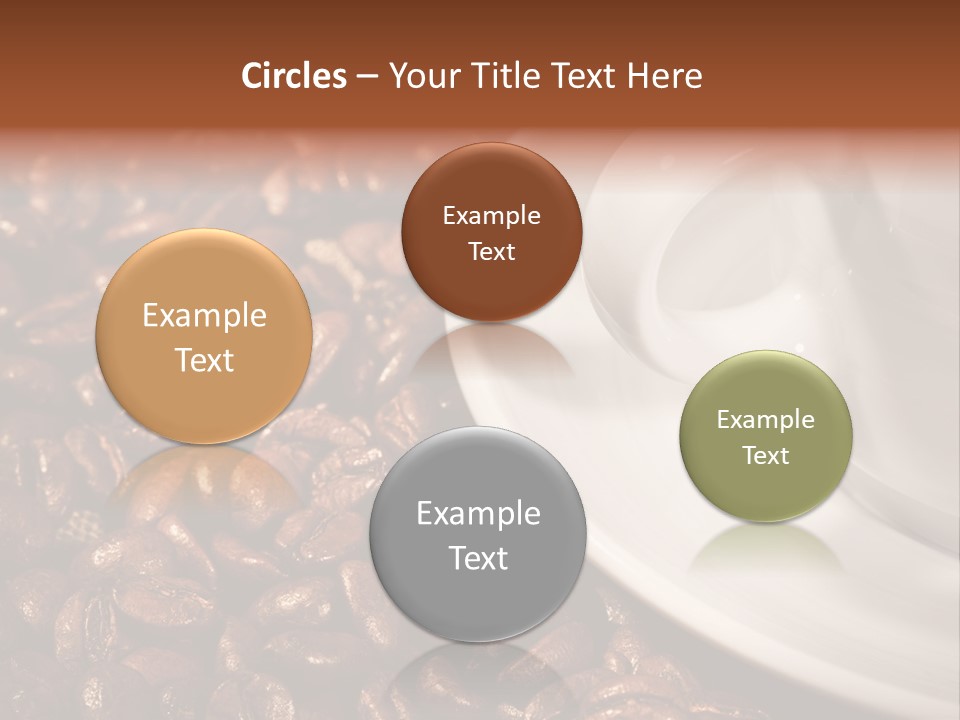 Caffeine Cup Nobody PowerPoint Template