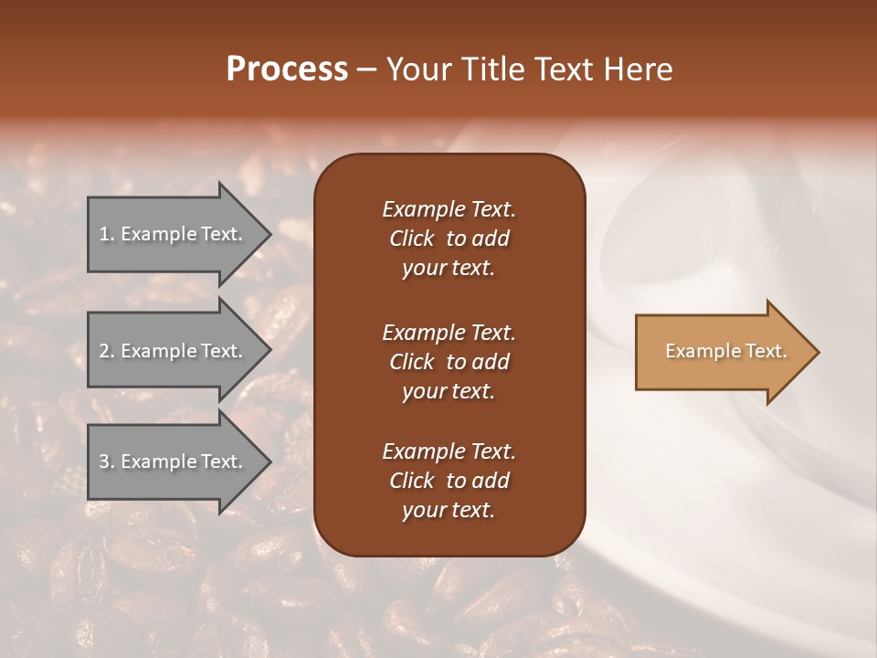 Caffeine Cup Nobody PowerPoint Template