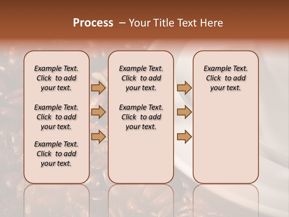 Caffeine Cup Nobody PowerPoint Template
