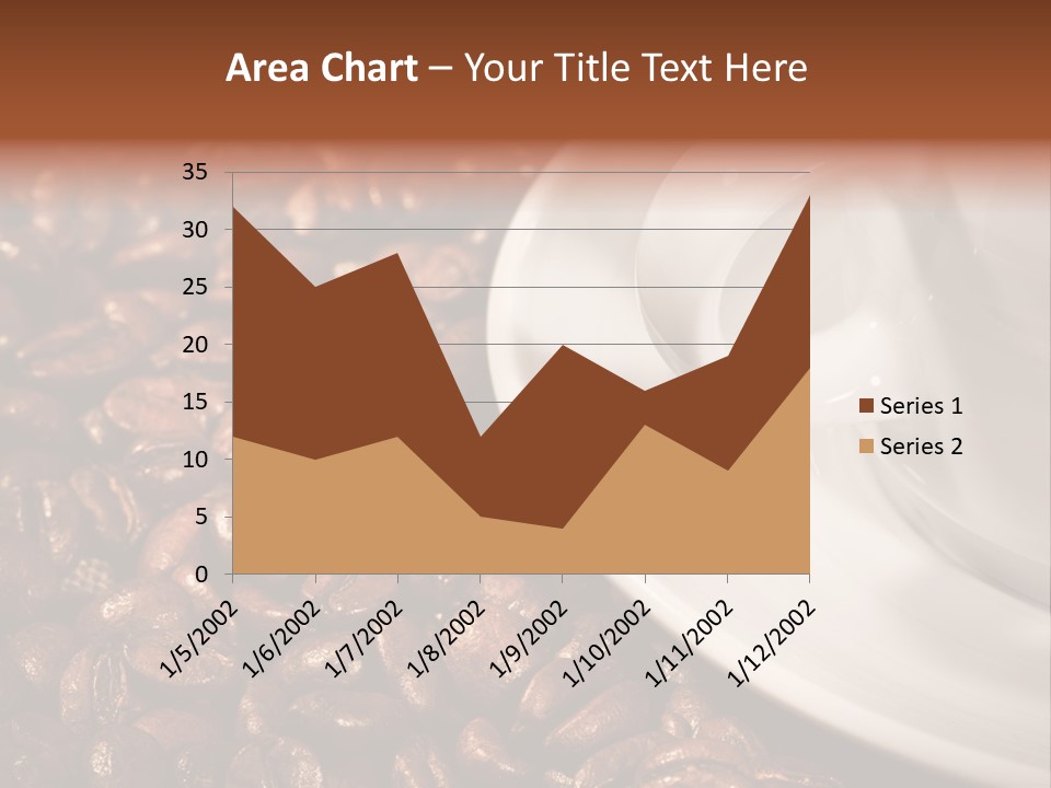 Caffeine Cup Nobody PowerPoint Template