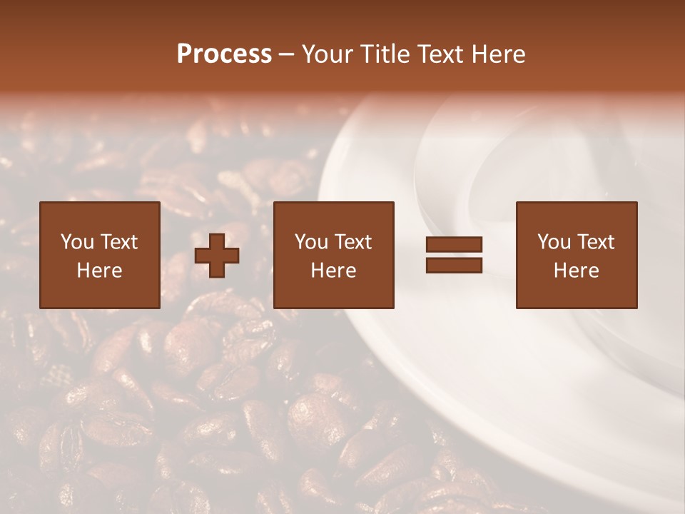 Caffeine Cup Nobody PowerPoint Template
