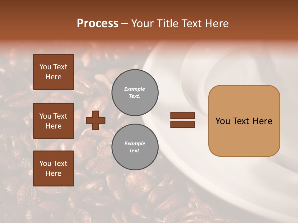 Caffeine Cup Nobody PowerPoint Template