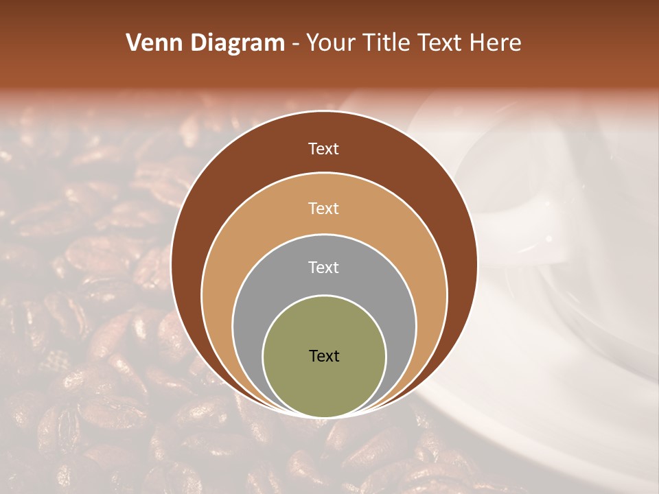 Caffeine Cup Nobody PowerPoint Template