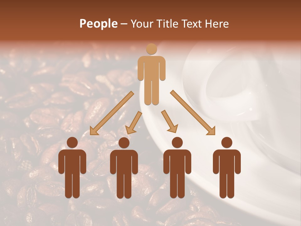 Caffeine Cup Nobody PowerPoint Template