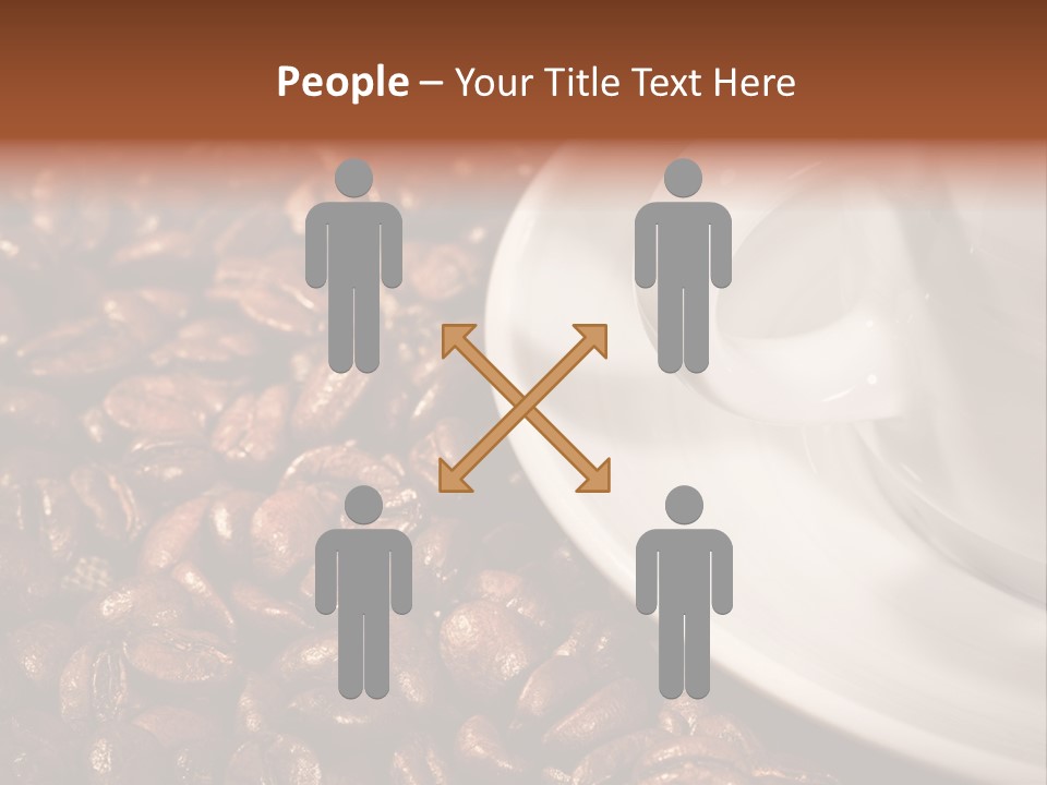 Caffeine Cup Nobody PowerPoint Template