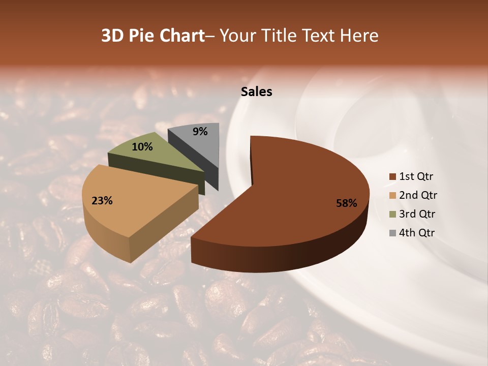 Caffeine Cup Nobody PowerPoint Template