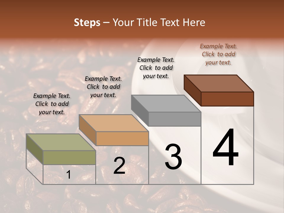 Caffeine Cup Nobody PowerPoint Template