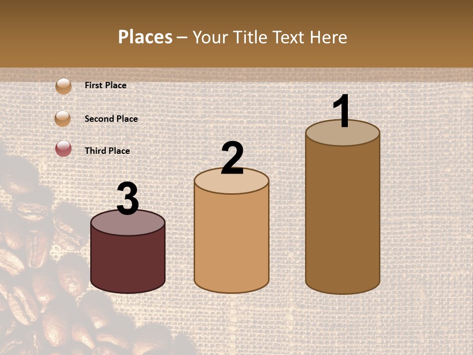 Space Bean Frame PowerPoint Template