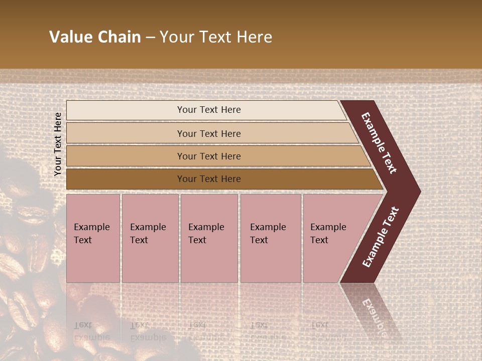 Space Bean Frame PowerPoint Template