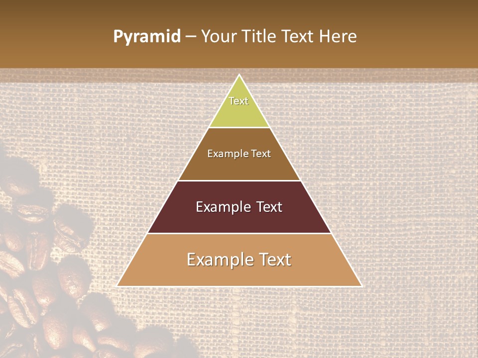 Space Bean Frame PowerPoint Template