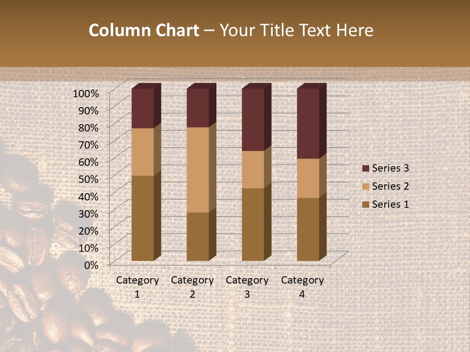 Space Bean Frame PowerPoint Template