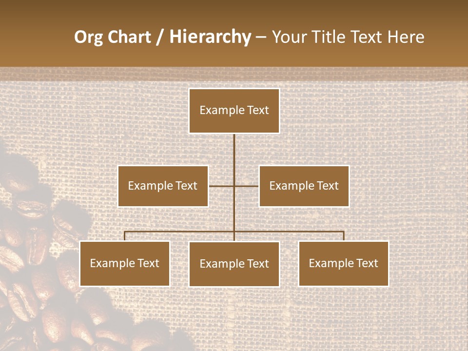 Space Bean Frame PowerPoint Template