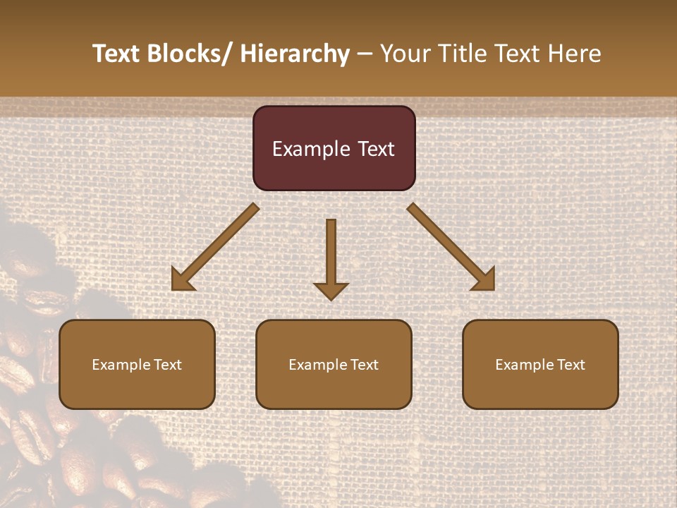 Space Bean Frame PowerPoint Template