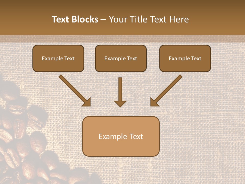 Space Bean Frame PowerPoint Template