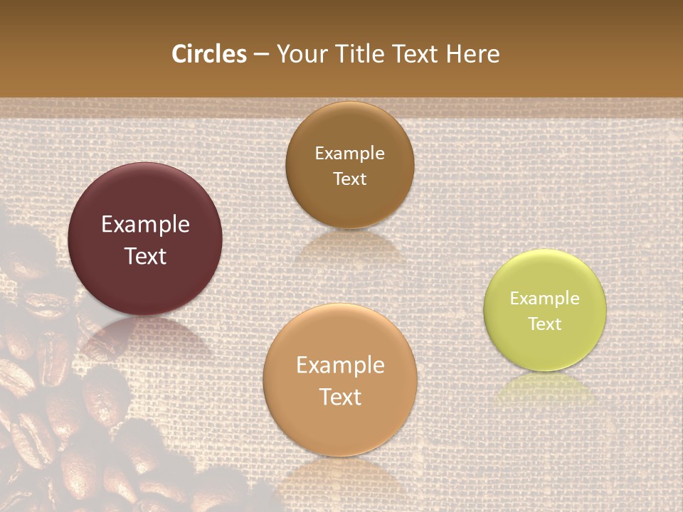 Space Bean Frame PowerPoint Template