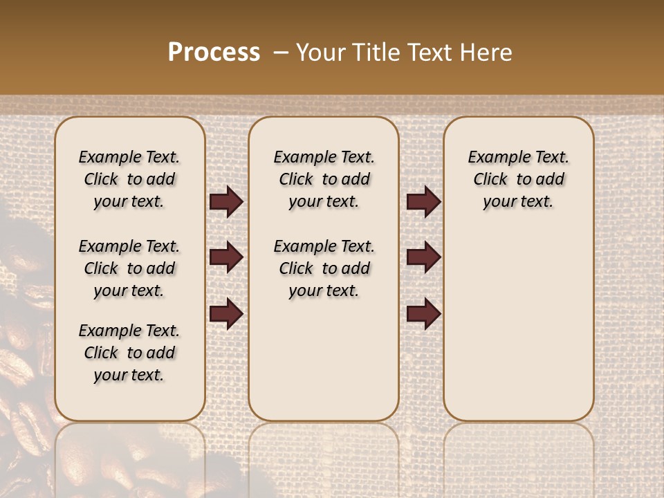Space Bean Frame PowerPoint Template