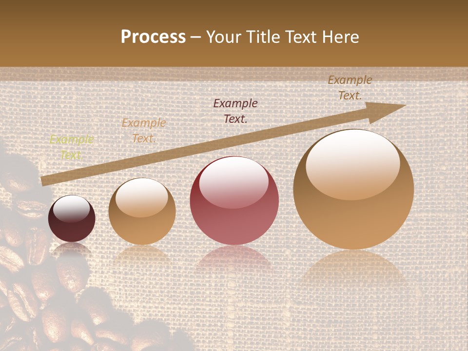 Space Bean Frame PowerPoint Template