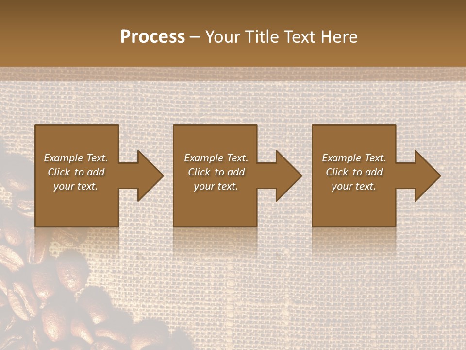 Space Bean Frame PowerPoint Template