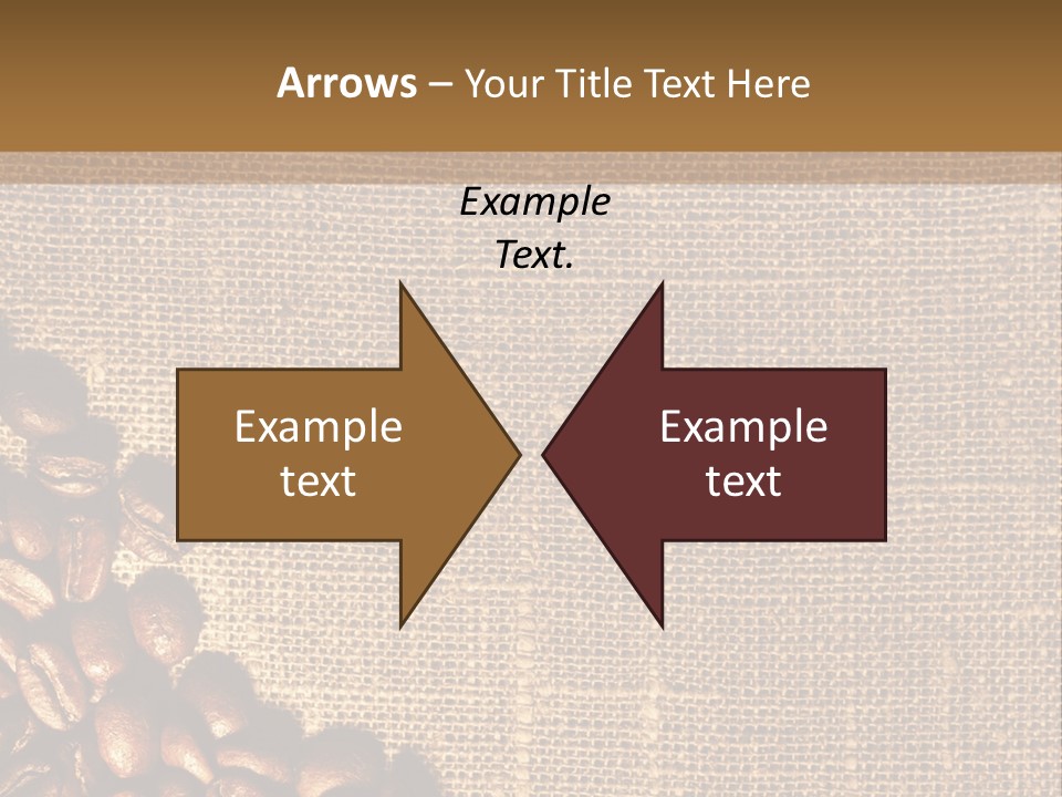 Space Bean Frame PowerPoint Template