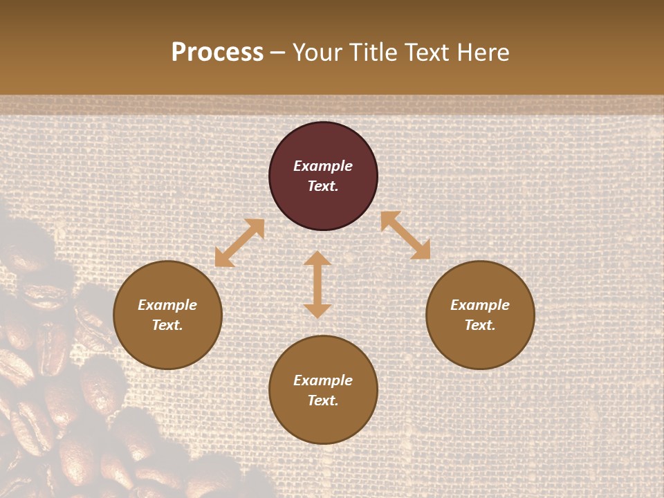 Space Bean Frame PowerPoint Template