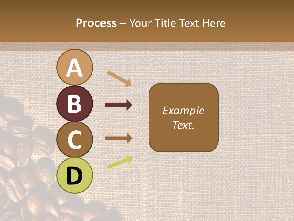 Space Bean Frame PowerPoint Template