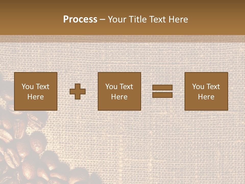 Space Bean Frame PowerPoint Template