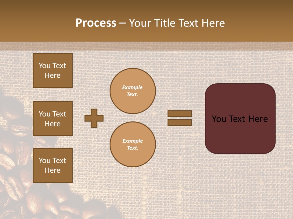 Space Bean Frame PowerPoint Template